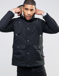 Хлопковая парка с подкладкой борг Bellfield - Черный