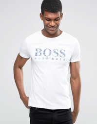 Футболка с логотипом Boss Orange Tommi 3 - Белый