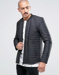 Стеганая куртка-пилот Only & Sons - Черный