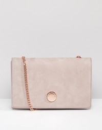 Замшевая сумка через плечо Ted Baker - Фиолетовый