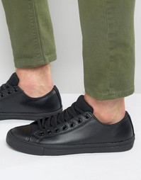 Черные кожаные кеды Aldo Amede - Черный