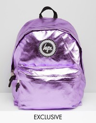 Розовый рюкзак с оттенком металлик Hype - Розовый