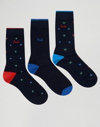 3 пары темно‑синих носков Pringle Kilbride - Темно-синий