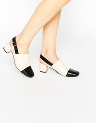 Туфли с открытой пяткой ASOS OBERON - Бежевый