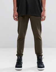 Легкие облегающие джоггеры цвета хаки ASOS - Зеленый