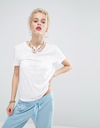 Трикотажная футболка с принтом Juicy Juicy Couture - Белый