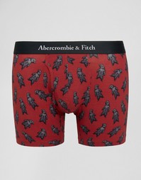 Боксеры-брифы с принтом медведей Abercrombie &amp; Fitch - Красный