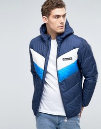 Дутая куртка с капюшоном Ellesse - Темно-синий