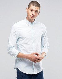 Рубашка узкого кроя в полоску Original Penguin - Синий