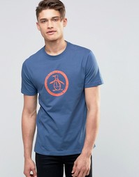 Футболка с логотипом Original Penguin - Синий