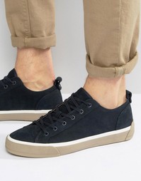 Замшевые кеды Aldo Yerilian - Темно-синий