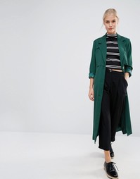 Тренч Monki - Зеленый