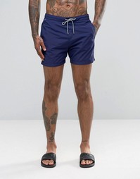 Базовые шорты для плавания Scotch and Soda - Темно-синий