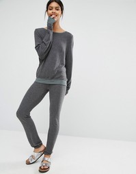 Серые тренировочные брюки Wildfox Malibu - Серый