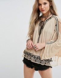 Топ Free People Eden - Кремовый