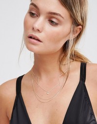 Ярусное ожерелье-чокер ALDO Stroncone - Золотой