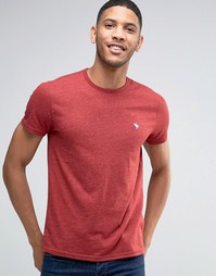 Красная футболка узкого кроя Abercrombie &amp; Fitch - Красный