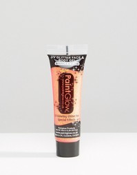 Гель для тела с флуоресцентными блестками PaintGlow - Синий