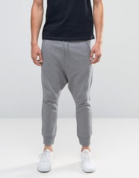 Спортивные штаны с заниженным шаговым швом Diesel P-Tam - Серый