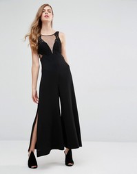 Прозрачный комбинезон Alice McCall Somewhere In The Night - Черный