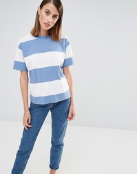 Футболка в широкую полоску Selected Sisse - Мульти