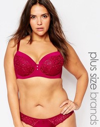 Marie Meili Curve Cynthia T-Shirt Bra - Фиолетовый