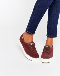 Замшевые кроссовки на платформе Keds 70S - Красный