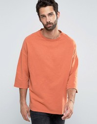 Свитшот с рукавами 3/4 Only & Sons - Коричневый