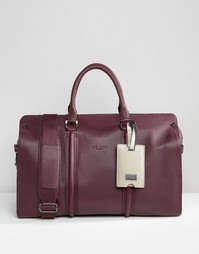 Кожаная сумка Ted Baker - Красный
