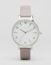 Серые часы с современным винтажным дизайном Olivia Burton - Серый