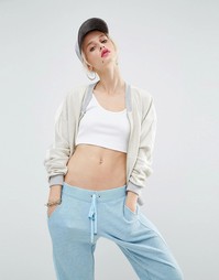 Махровая куртка с металлизированным эффектом Juicy Couture - Золотой
