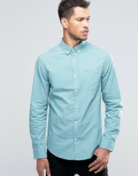 Рубашка слим в клеточку Original Penguin - Синий