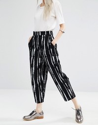 Джинсы с полосками ASOS WHITE Ovoid - Мульти