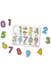 Мои первые пазлы "Цифры" Melissa &amp; Doug