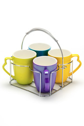 Набор чашек на подставке 5 пр. LORAINE