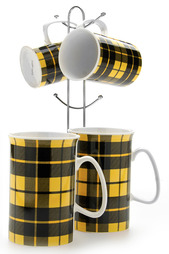 Набор чашек на подставке 5 пр. LORAINE