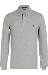 Хлопковое поло с длинными рукавами Polo Ralph Lauren