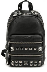 Кожаный рюкзак Recruit Chipped Studs с металлическими шипами Marc Jacobs