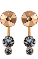 Серьги Slake Dot с подвесками Swarovski