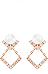 Серьги Edify с подвесками Swarovski