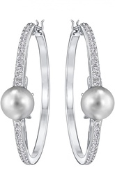 Серьги-кольца Fantastic Swarovski