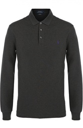 Хлопковое поло с длинными рукавами Polo Ralph Lauren