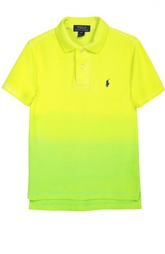 Хлопковое поло с короткими рукавами Polo Ralph Lauren