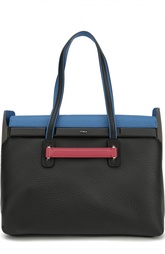 Сумка-тоут Supernova из контрастной кожи Furla