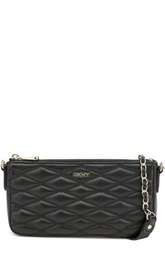 Сумка из стеганой кожи на цепочке DKNY