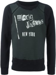 толстовка с принтом логотипа   Marc Jacobs