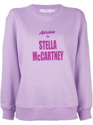 толстовка с принтом логотипа   Adidas By Stella Mccartney