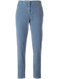 узкие брюки классического кроя Incotex