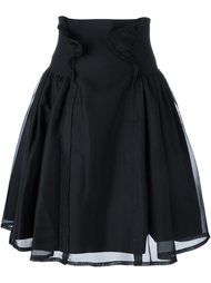 юбка с высокой талией Comme Des Garçons Noir Kei Ninomiya