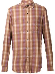 классическая рубашка в клетку Amiri